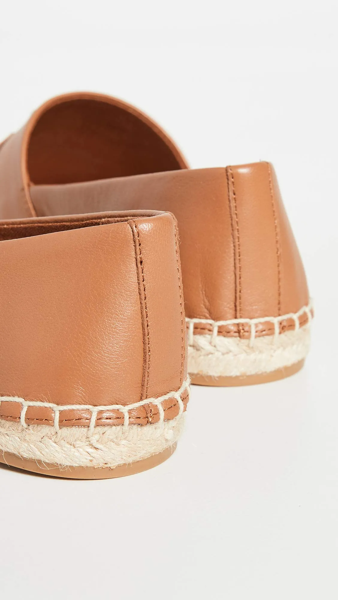 Tory Burch Women's INES Espadrilles 9 Tan Spark Gold