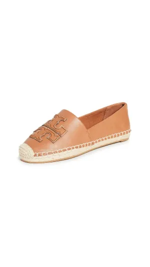 Tory Burch Women's INES Espadrilles 9 Tan Spark Gold