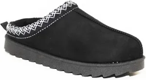 TRENDSUP Women's Platform Slippers, Suede Short Ankle Boots, Fur Fleece Lined, Slip-on, Durable for Indoor and Outdoor, Warm and Fuzzy
