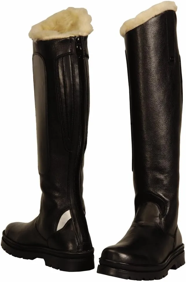 TuffRider Women's Tundra Fleece Lined Tall Boots in Synthetic Leather