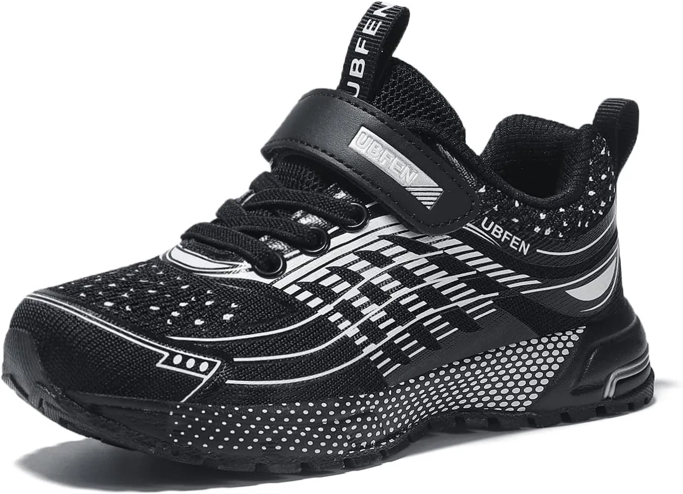 UBFEN Kids Sneakers Boys Girls Tennis Shoes for Running Athletic Walking Gym Sports Lightweight Breathable