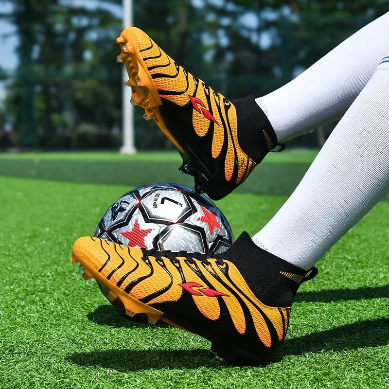Unisex Fashion Football Boots, Indoor Professional Sneakers, high-Performance Outdoor Lawn Sneakers