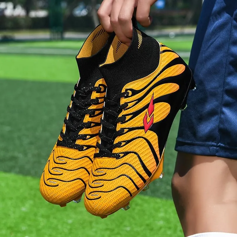 Unisex Fashion Football Boots, Indoor Professional Sneakers, high-Performance Outdoor Lawn Sneakers