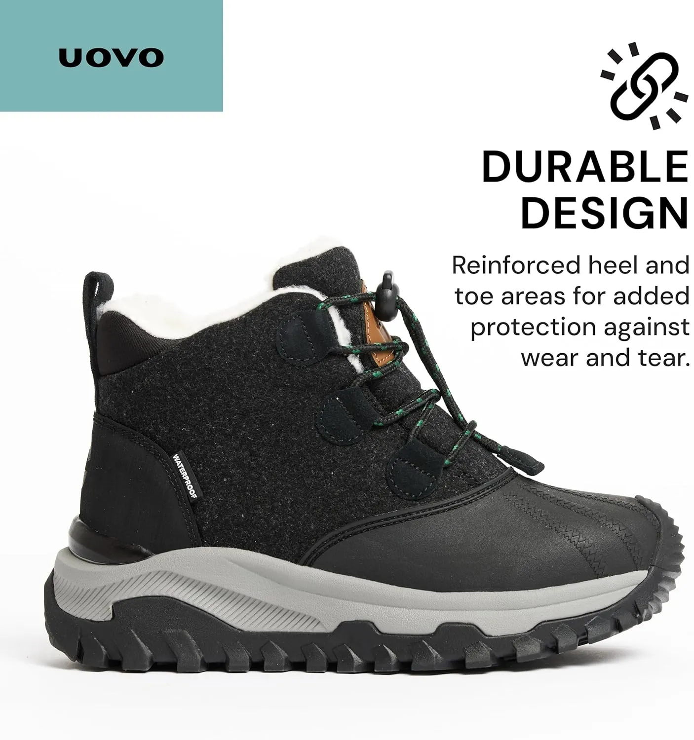 UOVO Kids Winter Boots