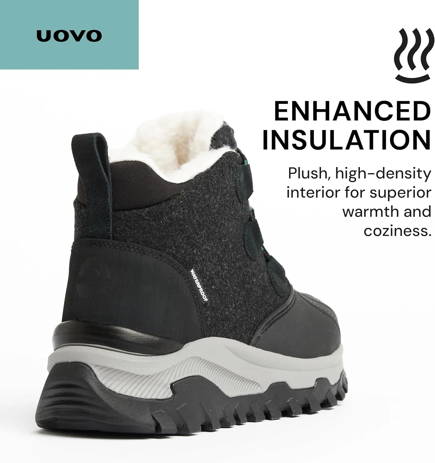UOVO Kids Winter Boots