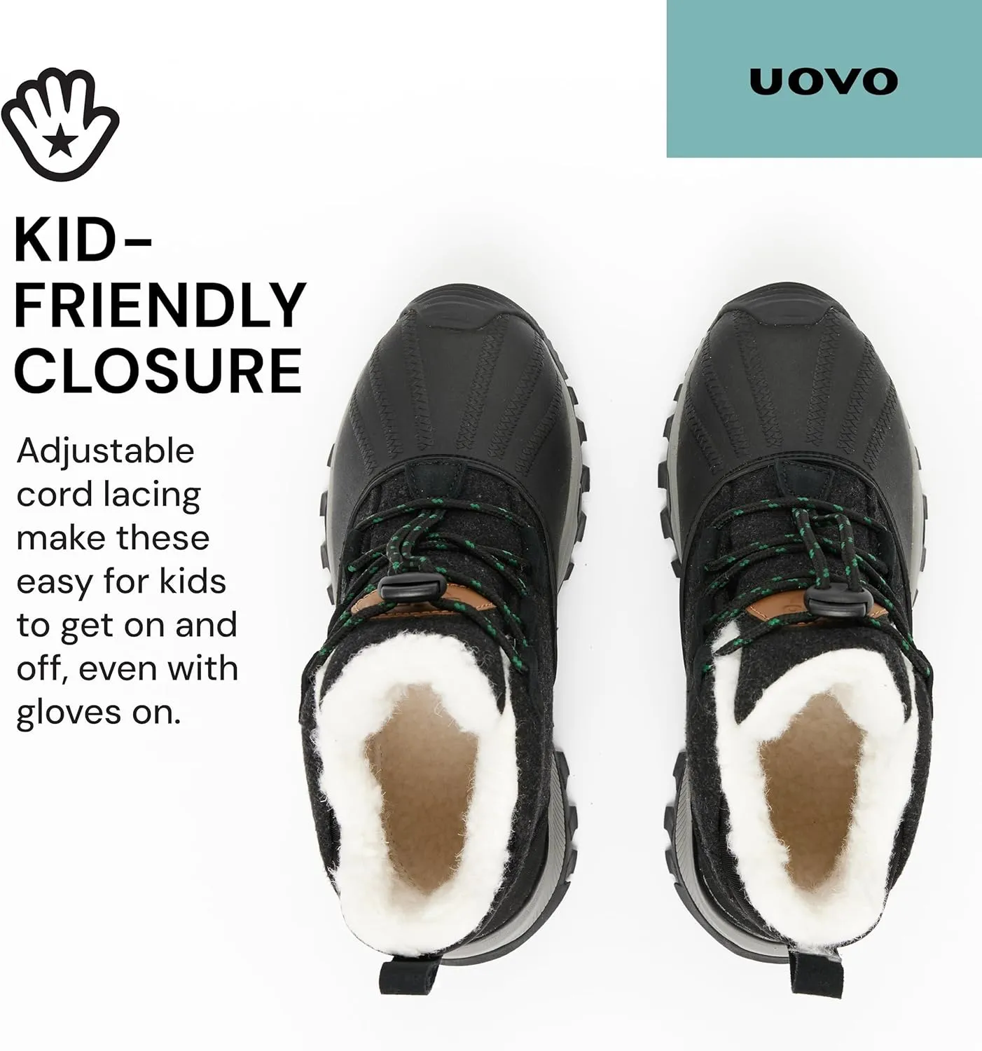 UOVO Kids Winter Boots