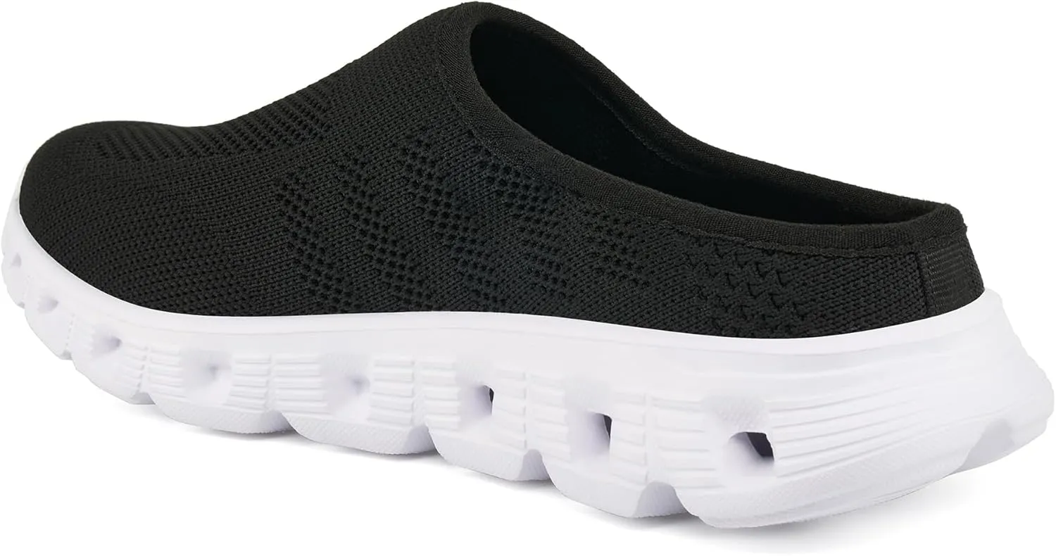 Urban Sport Carla Mules/Clogs for Women | Comfortable Slip On Shoes | Women’s Platform Mules & Clogs | Black