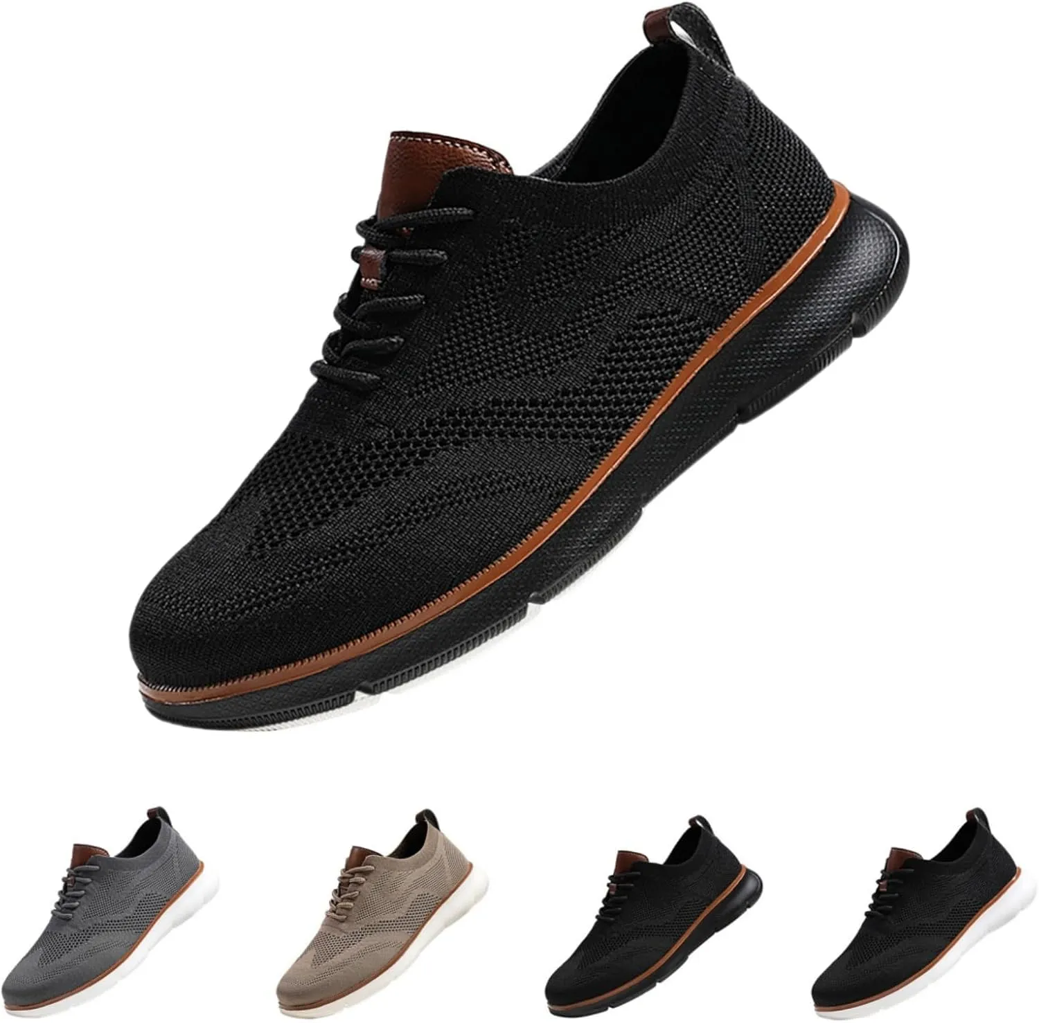 Valentines Deals of Today Men's Casual Dress Shoes Comfort Walking Shoes Mesh Mesh Dress Shoes Men Men's Fashion Sneakers Semi Formal Shoes Men Orthopedic 2025 New Women's Woven