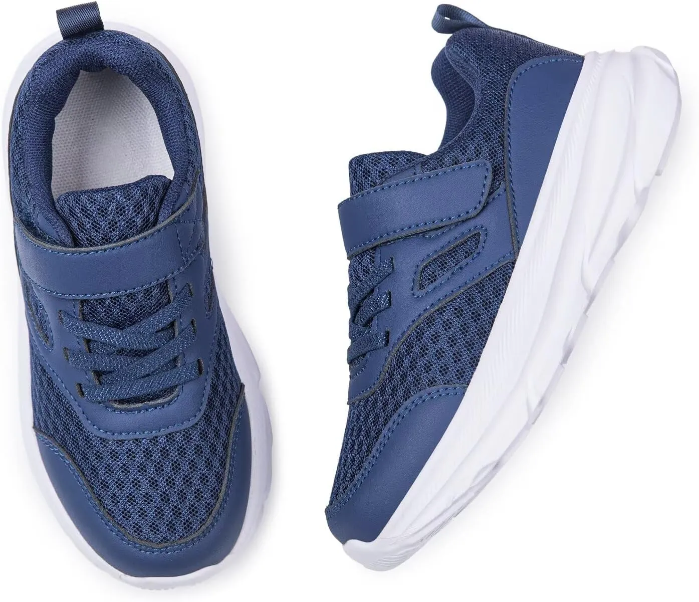 vibdiv Kid's Shoes Sneakers Tennis Laceless Boys Girls Casual School