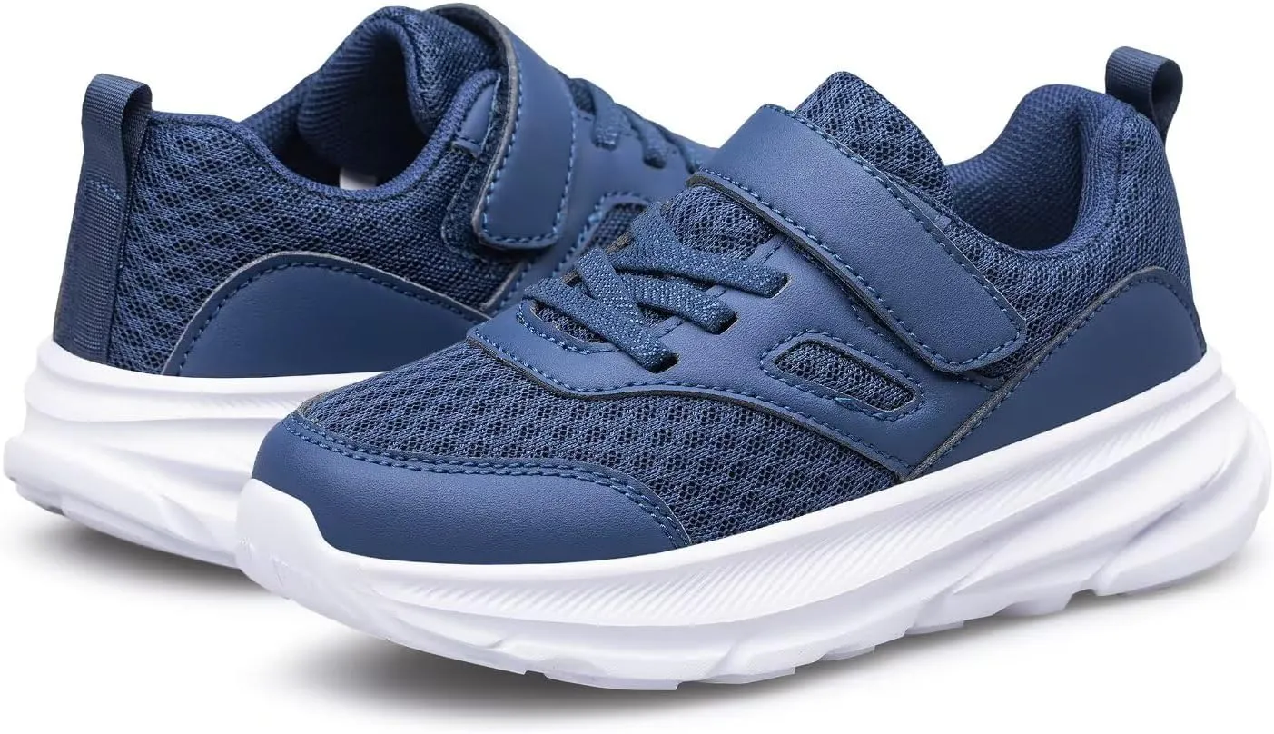 vibdiv Kid's Shoes Sneakers Tennis Laceless Boys Girls Casual School