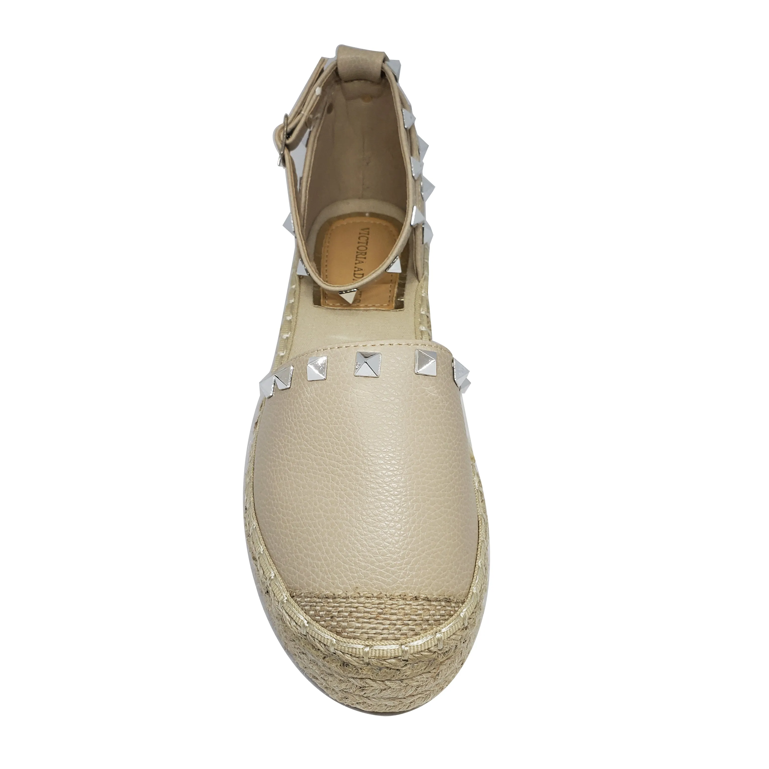 Victoria Adames Beverly Espadrilles Shoes Beige