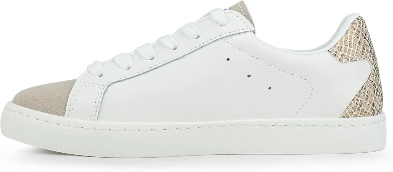 VINTAGE HAVANA Women’s Fashion Sneakers | Casual Lace up Low Top Tennis Shoes | Cute Trendy Dressy Sneakers
