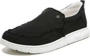 Vionic Beach Seaview Casual Men’s Slip On Sneakers-Sustainable Shoes That Include Three-Zone Comfort with Orthotic Insole Arch Support, Machine Wash Safe- Sizes 7-13