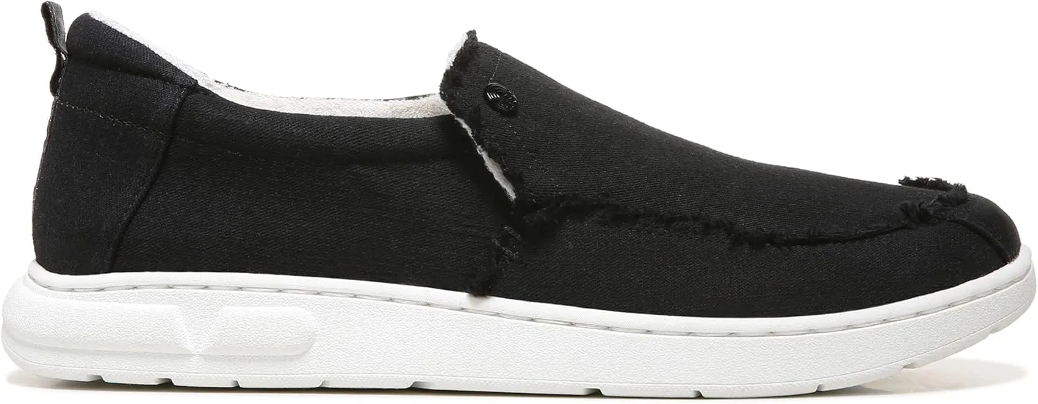 Vionic Beach Seaview Casual Men’s Slip On Sneakers-Sustainable Shoes That Include Three-Zone Comfort with Orthotic Insole Arch Support, Machine Wash Safe- Sizes 7-13