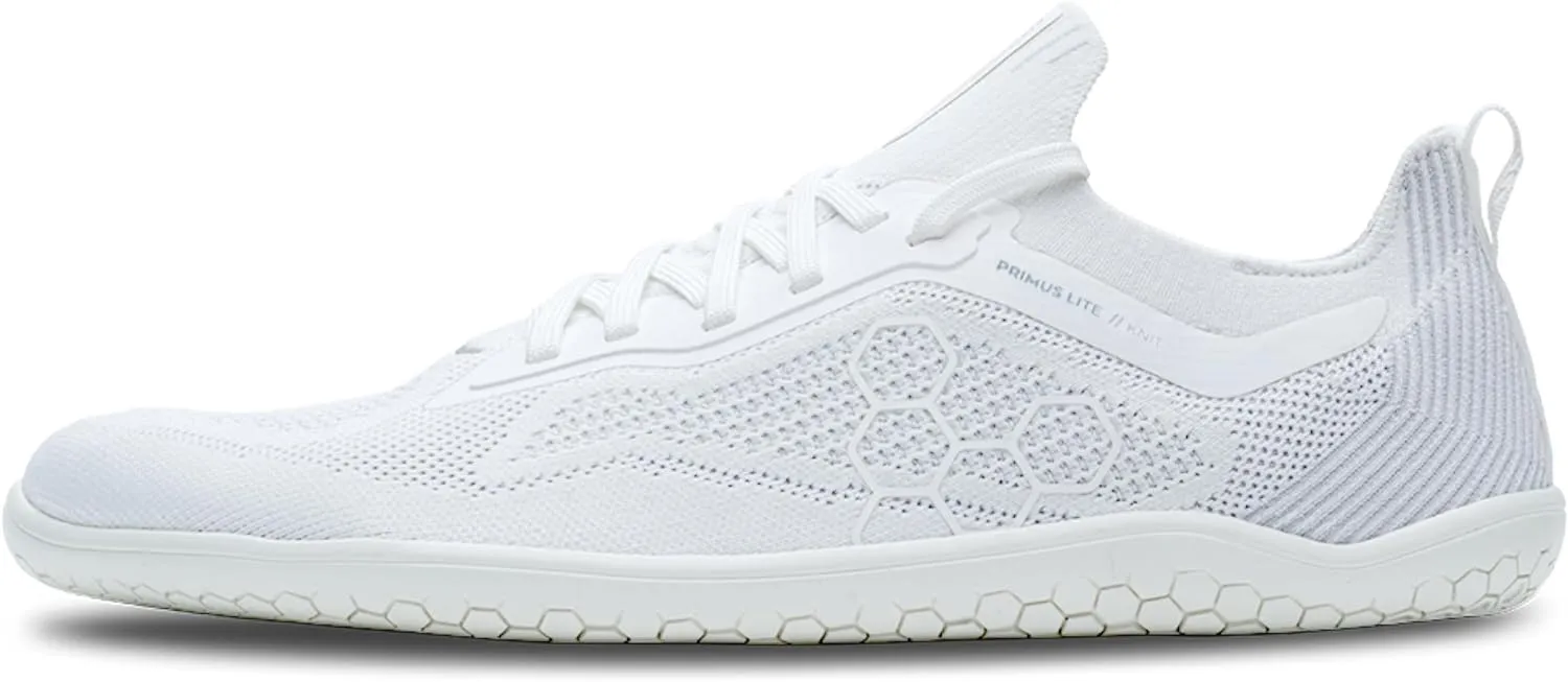 Vivobarefoot Primus Lite Knit Womens | Barefoot Trainers | Ultra-Lightweight Shoe | Build Strength, Balance & Mobility | Wide Fit Grounding Shoes | Flexible