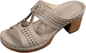 Wedge Heel Sandals for Women Dressy Casual Walking Shoes Comfortable Gladiator Sandals Summer Slip On Fashion Business Office Shoes Beach Vacation Platform Sandal