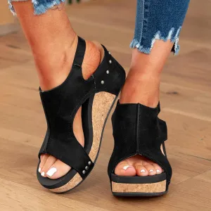 Wedge Sandals for Women 2025 New Platform Sandals with Ankle Strap Open Toe Espadrilles Wedge Heels Sandals Dressy Casual Boho Summer Beach Sandals Ladies Wedges