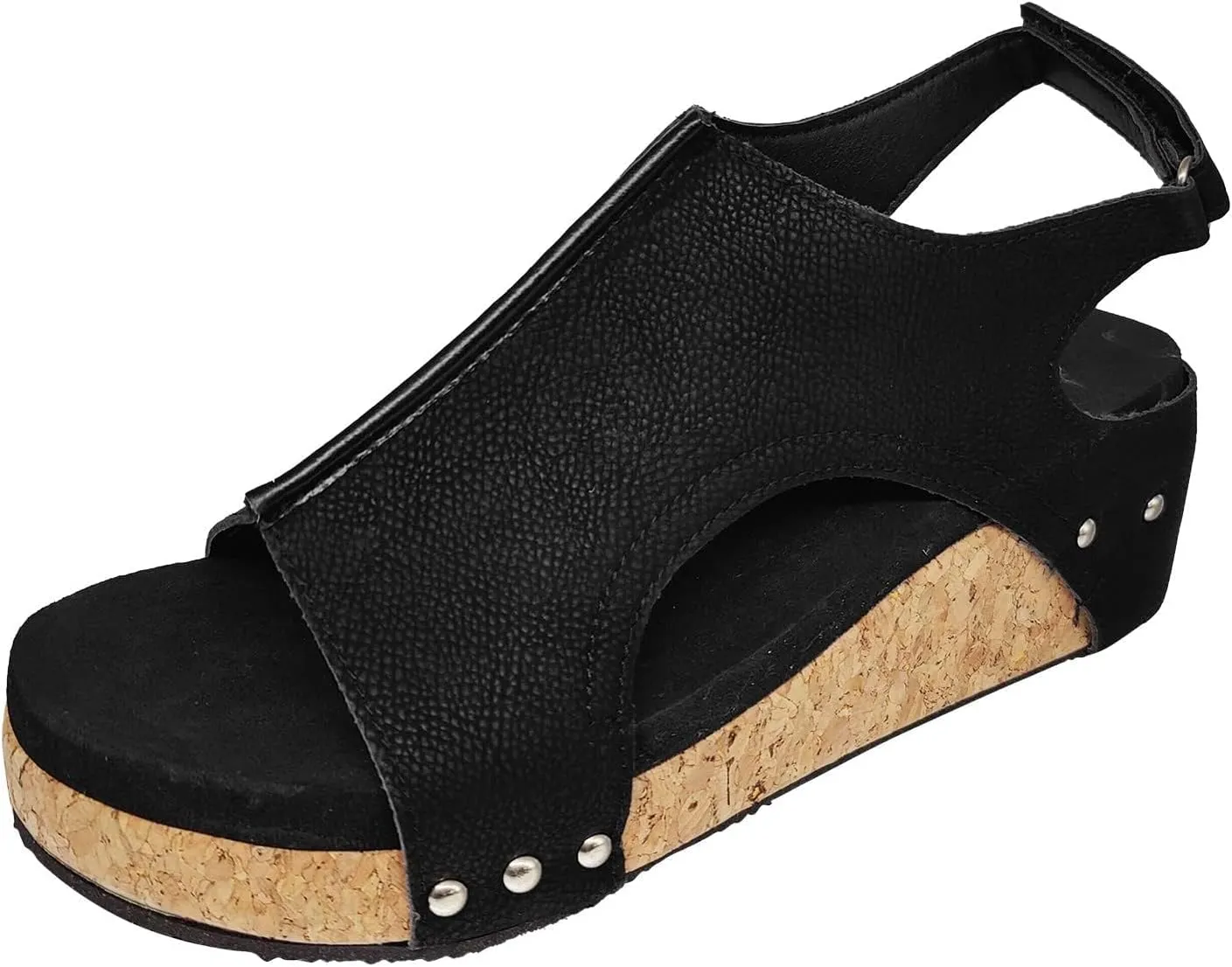 Wedge Sandals for Women 2025,Comfortable Platform Wedges Sandals with Ankle Strap Open Toe Espadrilles Wedge Heels Sandal Dressy,Espadrilles Summer Beach Casual Ladies Trendy Wedges Shoes