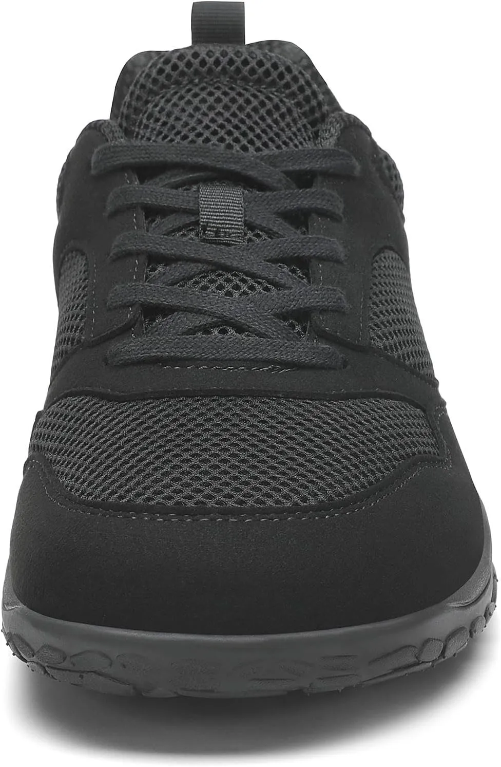 Wide Toe Box Walking Shoes for Men, Zero Drop Road Running Shoes, Lightweight, Breathable, for Tennis, Gym