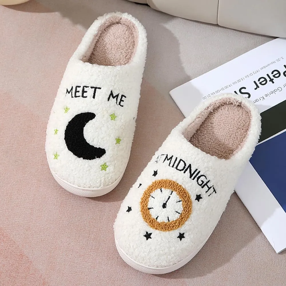 Women Home Slippers Cute Pattern Strawberry Slippers Indoor Outdoor Plaid Shoes Warm Soft Bedroom Shoes Fuzzy Closed Toe Sandals Non Slip House Bedroom Slippers