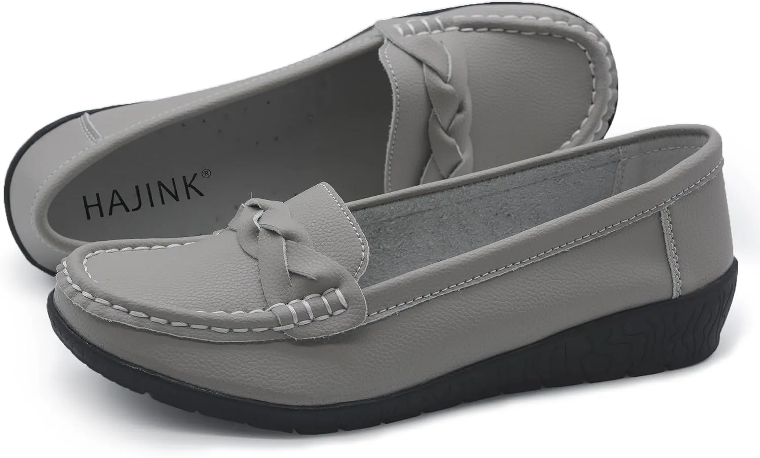Women Loafers Flexible Breathable Slip-On Comfortable Sole Ladies Shoes for Walking