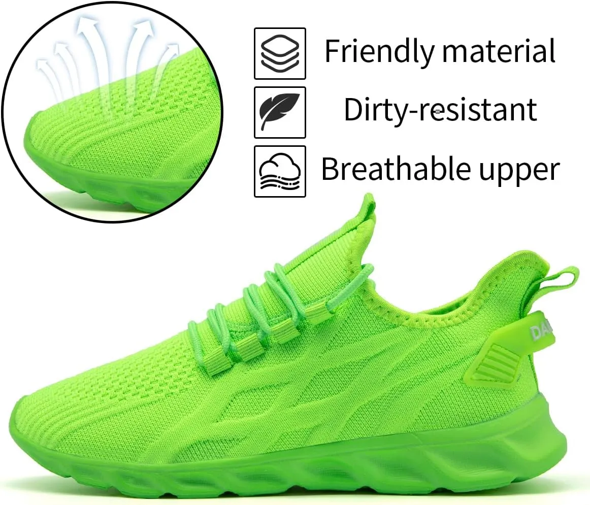 Women Running Shoes Walking Tennis Sport Shoes Women's Gym Sneakers Lightweight Breathable Non Slip Fashion Workout Shoe for Casual Jogging Mesh Sneaker