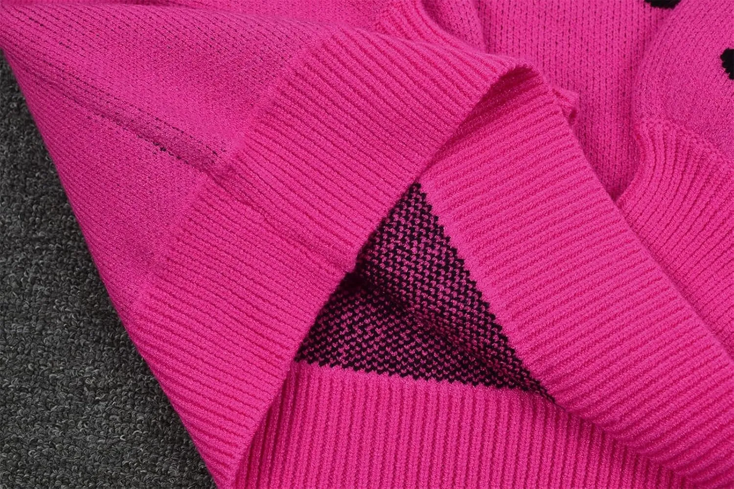 Womens Autumn Winter Sweaters Warm Comfortable Pullovers Casual Fashion Cardigans Ladies Polka Dot Knit Sweater