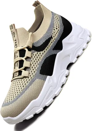Women’s Casual Sneakers Slip-Resistant Lightweight Breathable Shoes for Walking, Gym, Travel | Flexible Sock Design with Abrasion-Resistant Sole