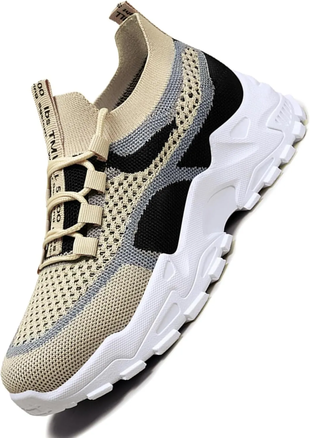Women’s Casual Sneakers Slip-Resistant Lightweight Breathable Shoes for Walking, Gym, Travel | Flexible Sock Design with Abrasion-Resistant Sole