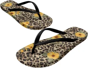 Women's Flip Flops Sandals Lightweight Soft Beach Pool Slippers Colorful Printed Slide Shoes SizeUS 5.5-9.5