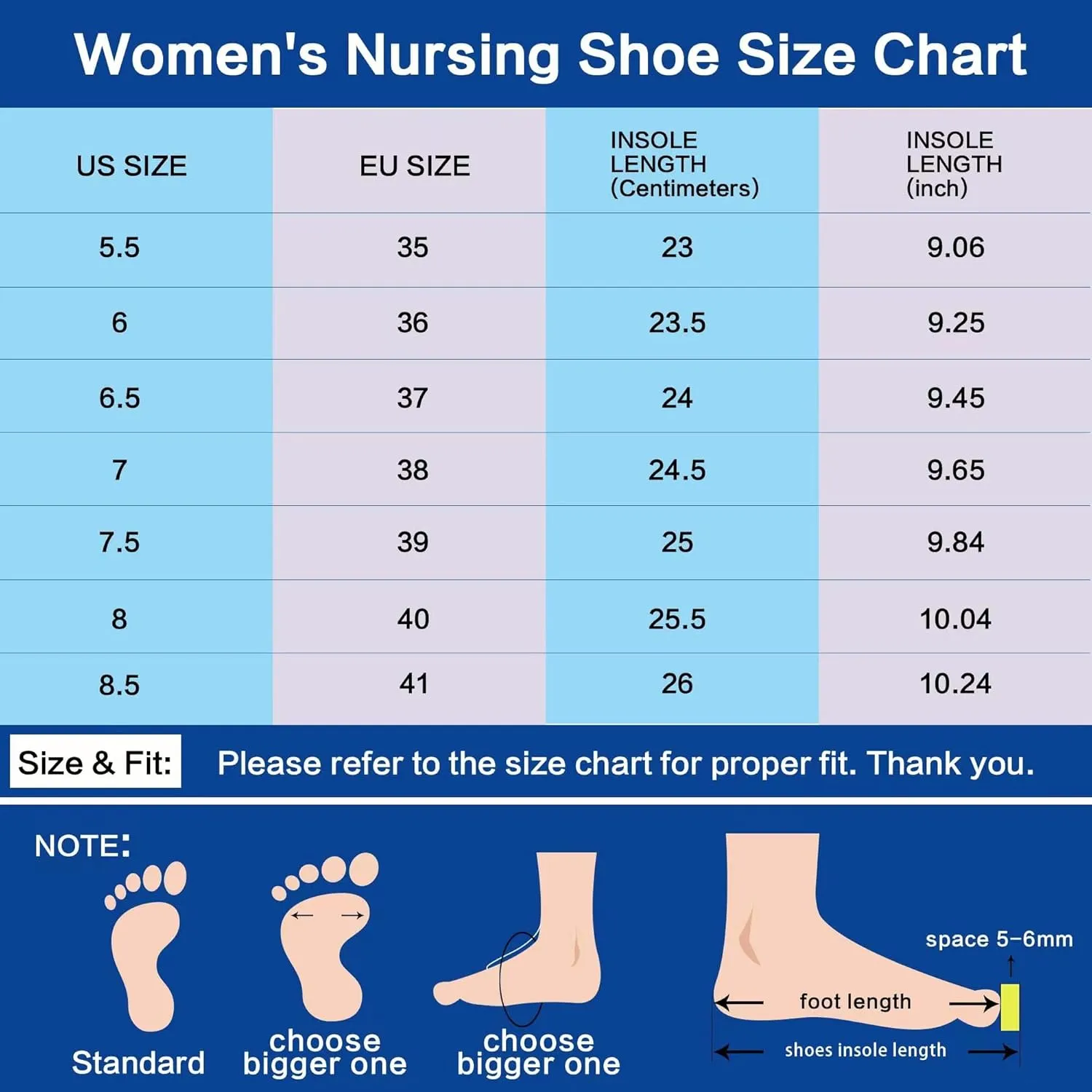 Women's Lightweight Nursing Shoes Comfortable Leather Loafers