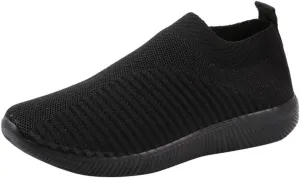 Women's Lightweight Slip On Walking Running Shoes Slip On Shoes Women Sports Casual Shoes for Fall Women's Fashion Sneakers Platform Tennis Shoe Trainers Shoe
