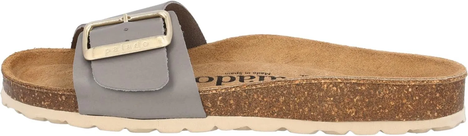 Women's Malta EGS Matt Mules - Comfortable Sandals Made in Spain - Slippers with Cushioning Cork Footbed - Fashionable Summer Shoes