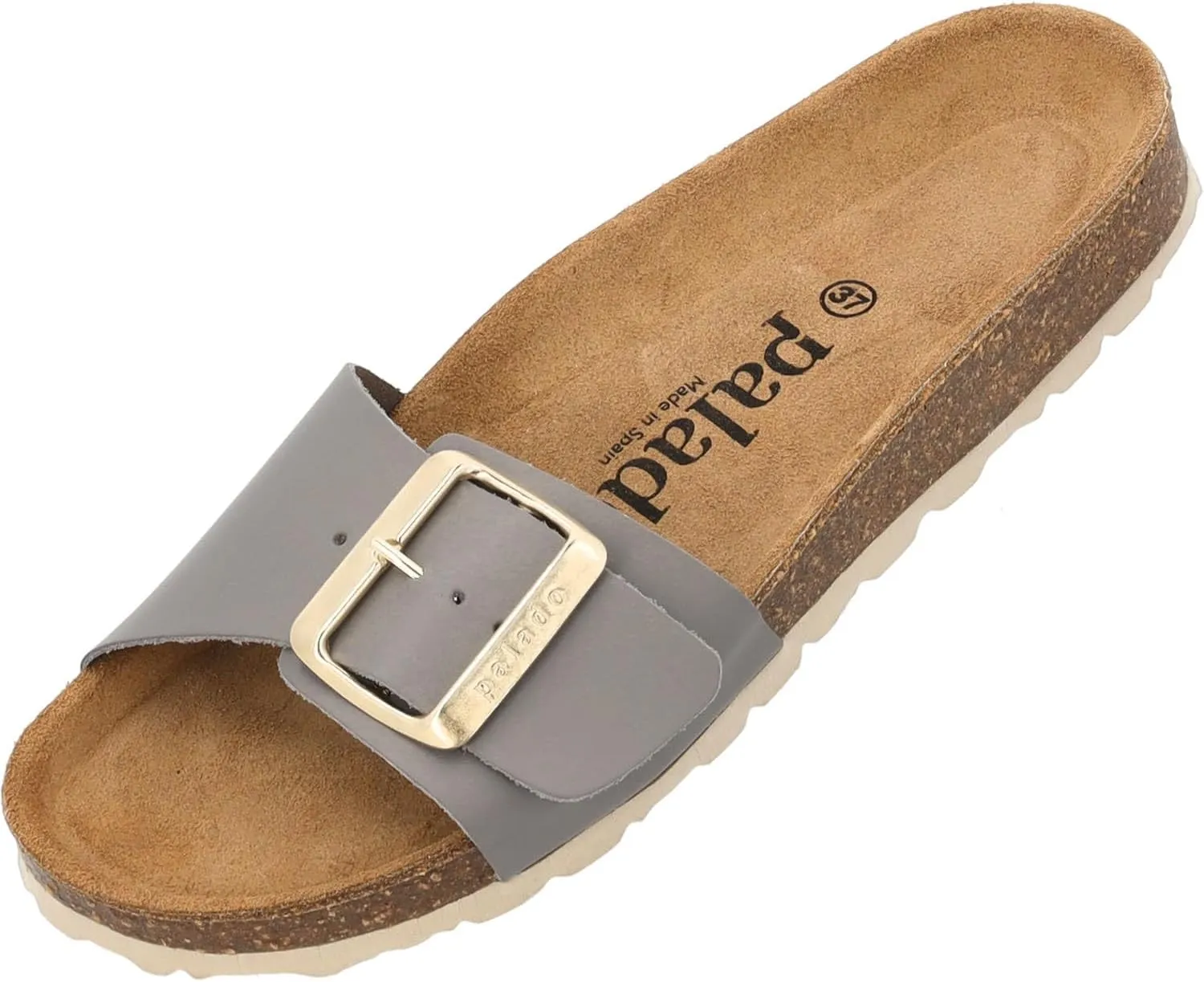 Women's Malta EGS Matt Mules - Comfortable Sandals Made in Spain - Slippers with Cushioning Cork Footbed - Fashionable Summer Shoes