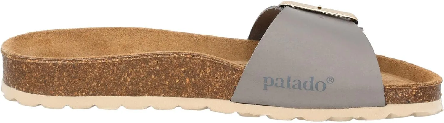Women's Malta EGS Matt Mules - Comfortable Sandals Made in Spain - Slippers with Cushioning Cork Footbed - Fashionable Summer Shoes