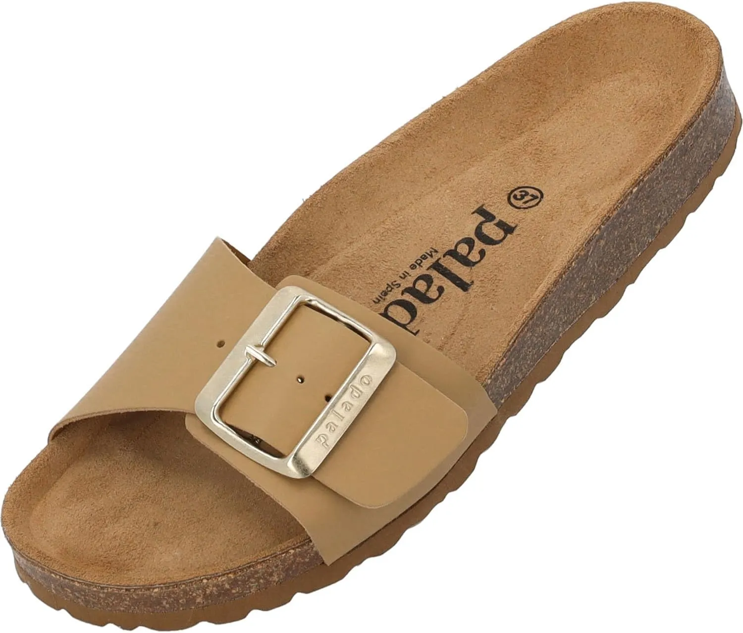 Women's Malta EGS Matt Mules - Comfortable Sandals Made in Spain - Slippers with Cushioning Cork Footbed - Fashionable Summer Shoes