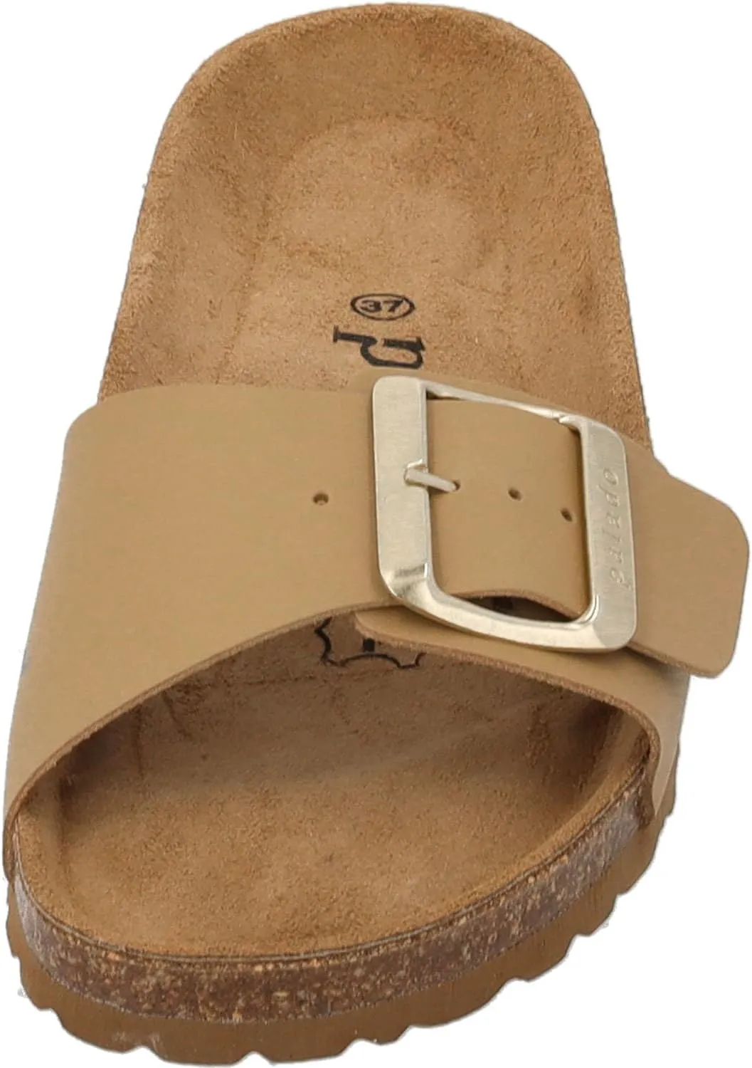 Women's Malta EGS Matt Mules - Comfortable Sandals Made in Spain - Slippers with Cushioning Cork Footbed - Fashionable Summer Shoes