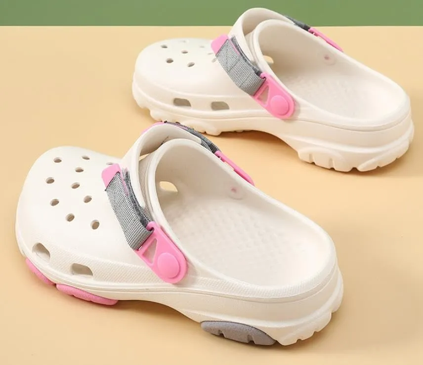 Women's Platform Cave Shoes Gardener Clog Slip On Slides Shoes Beach Sandals Mules Clog Wedge Sandals Outdoor Beach Shoes