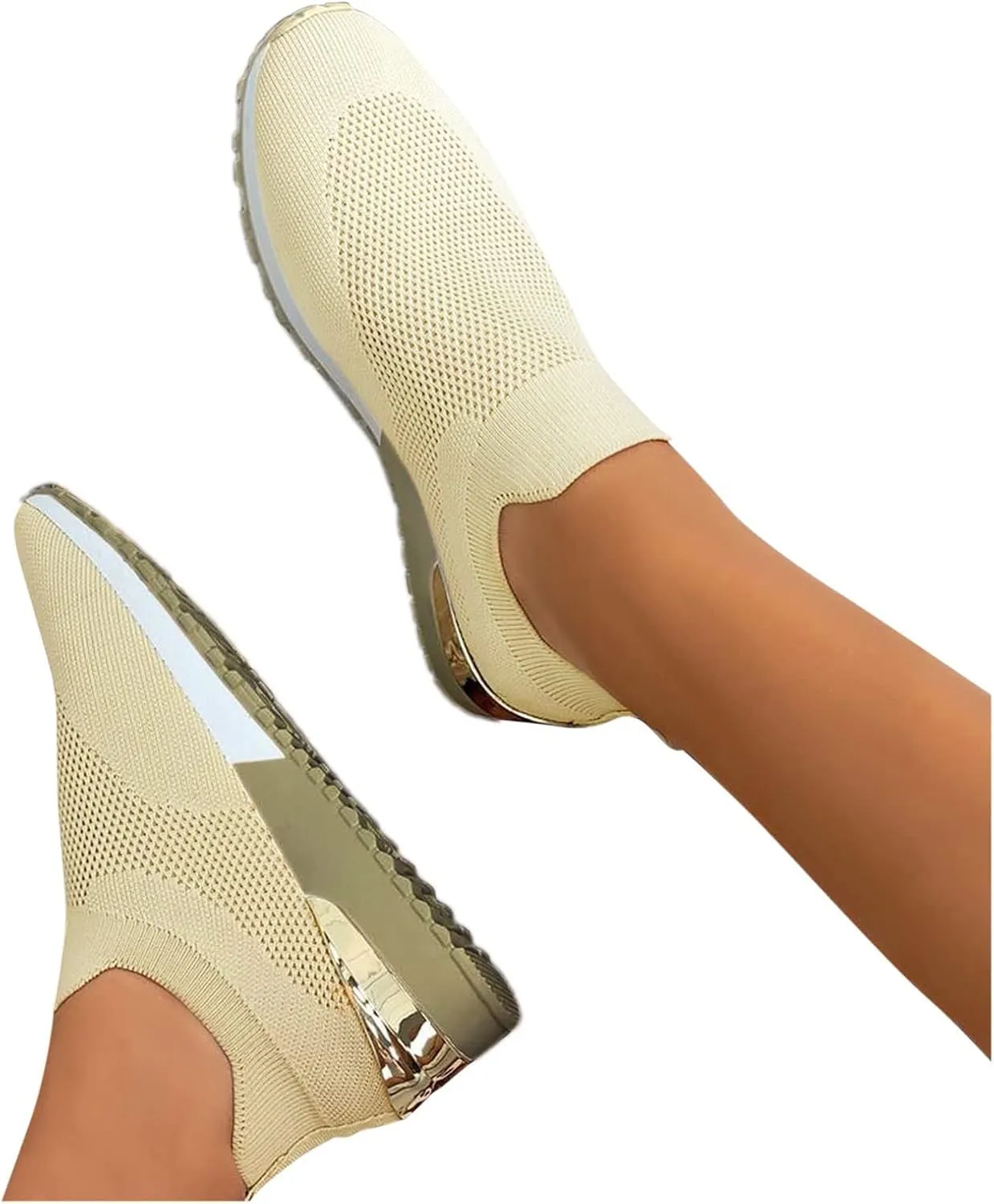 Womens Running Shoes Lightweight Tennis Shoes Non Slip Mens Dress Shoes Slip On White Casual Shoes Waterproof Sneakers Steel Toe Tennis Shoe Casual Loafers