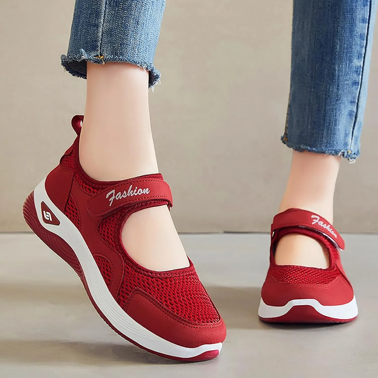 Womens Running Shoes Tennis Walking Workout Hike Shoes Comfortable Breathable Sports Gym Sneakers Summer Wide Toe Box Shoe Slip On Fashion Athletic Gym Travel Sneakers