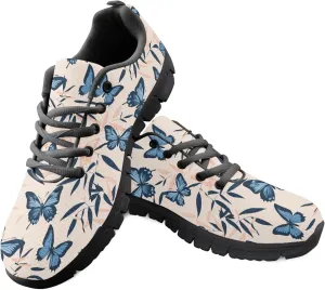 Womens Running Shoes Trainer Sports Causal Travel Sneaker Walking Low Heel Lace up Breathable Flexible Shoe