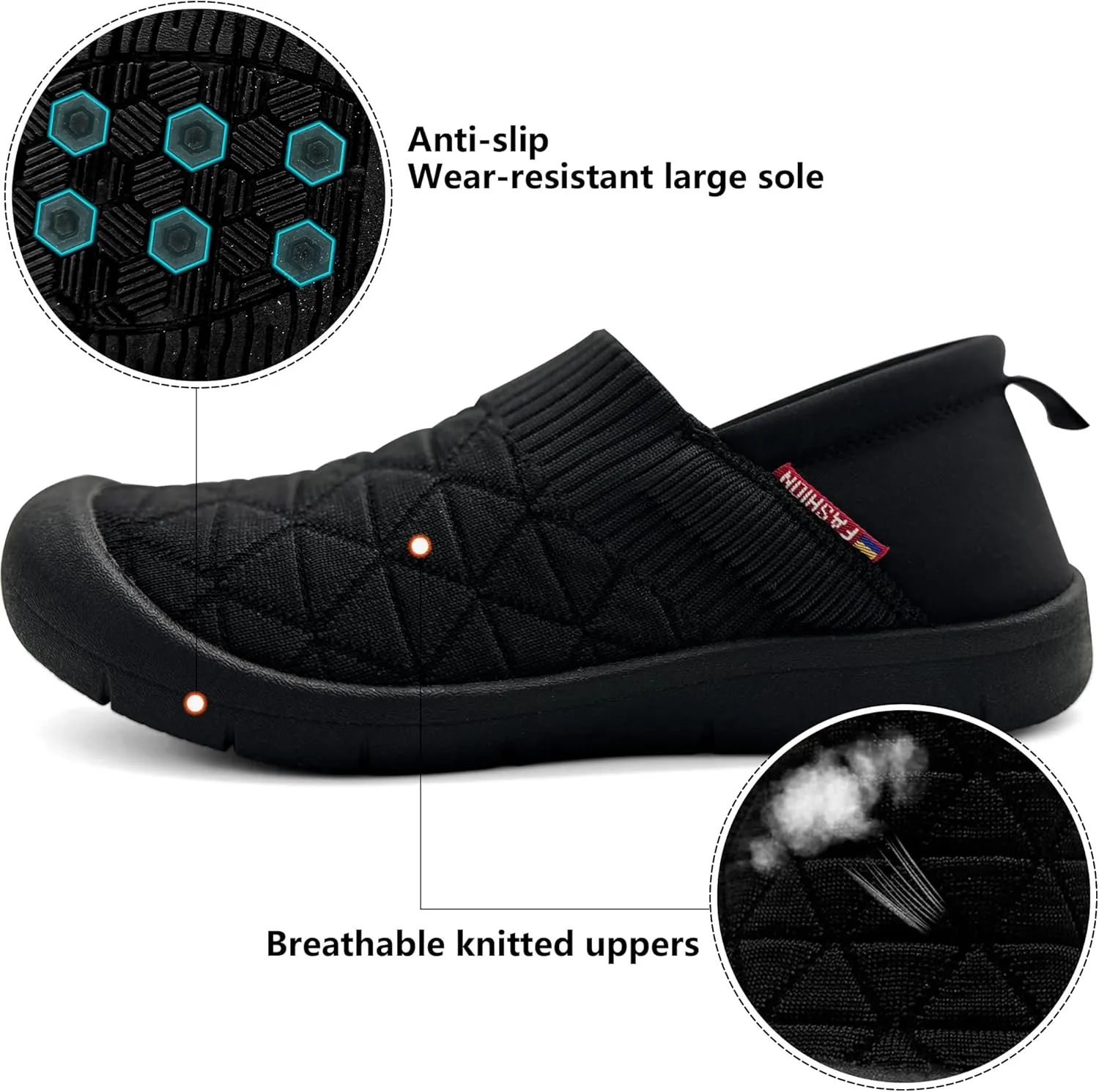 Womens Shoes Casual Slip Ons Fashion Sneakers Comfortable Flats Breathable Tennis Walking Footwear