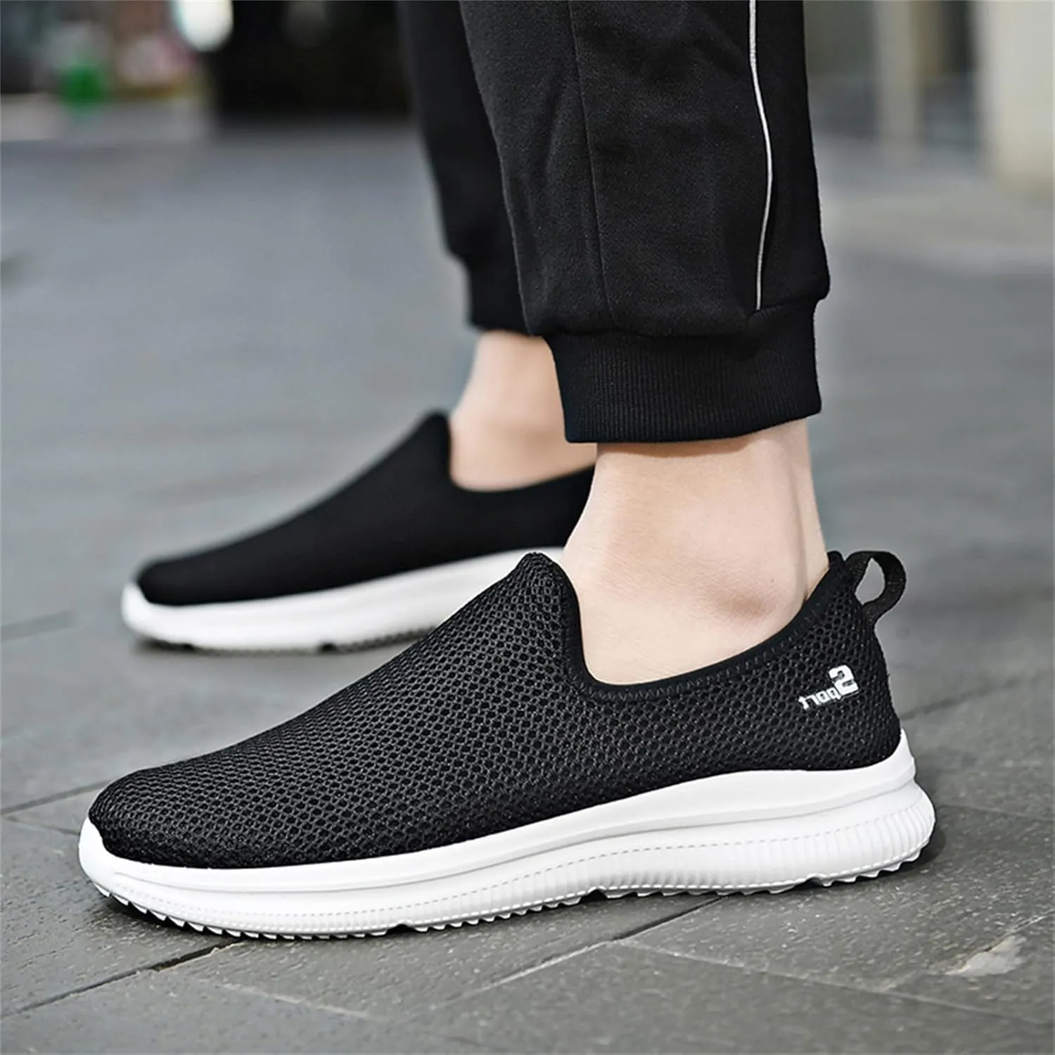 Women's Slip on Shoes Canvas Sneakers Loafers Non Slip Mens Casual Shoes Lether Women's Casual Shoes Fashion Sneakers Waterproof Tennis Shoe Trainers Shoe