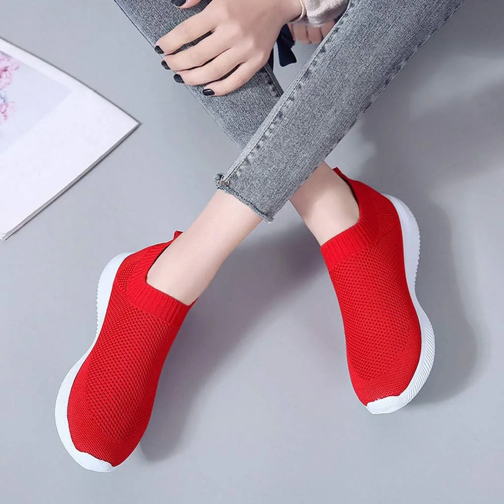 Women's Slip-on Shoes Wide Width Sneakers Hands Free Mens Running Shoes Jogging Men Shoes Casual Dress Sneakers White Tennis Shoe Trainers Shoe