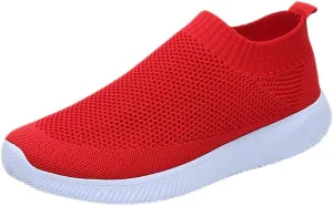 Women's Slip-on Shoes Wide Width Sneakers Hands Free Mens Running Shoes Jogging Men Shoes Casual Dress Sneakers White Tennis Shoe Trainers Shoe