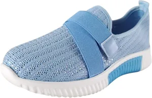 Women's Slip On Sneakers Casual Everyday Shoes Non Slip Work Shoes Women High Top Casual Shoes Trendy Waterproof Sneakers Platform Tennis Shoe Casual Loafers