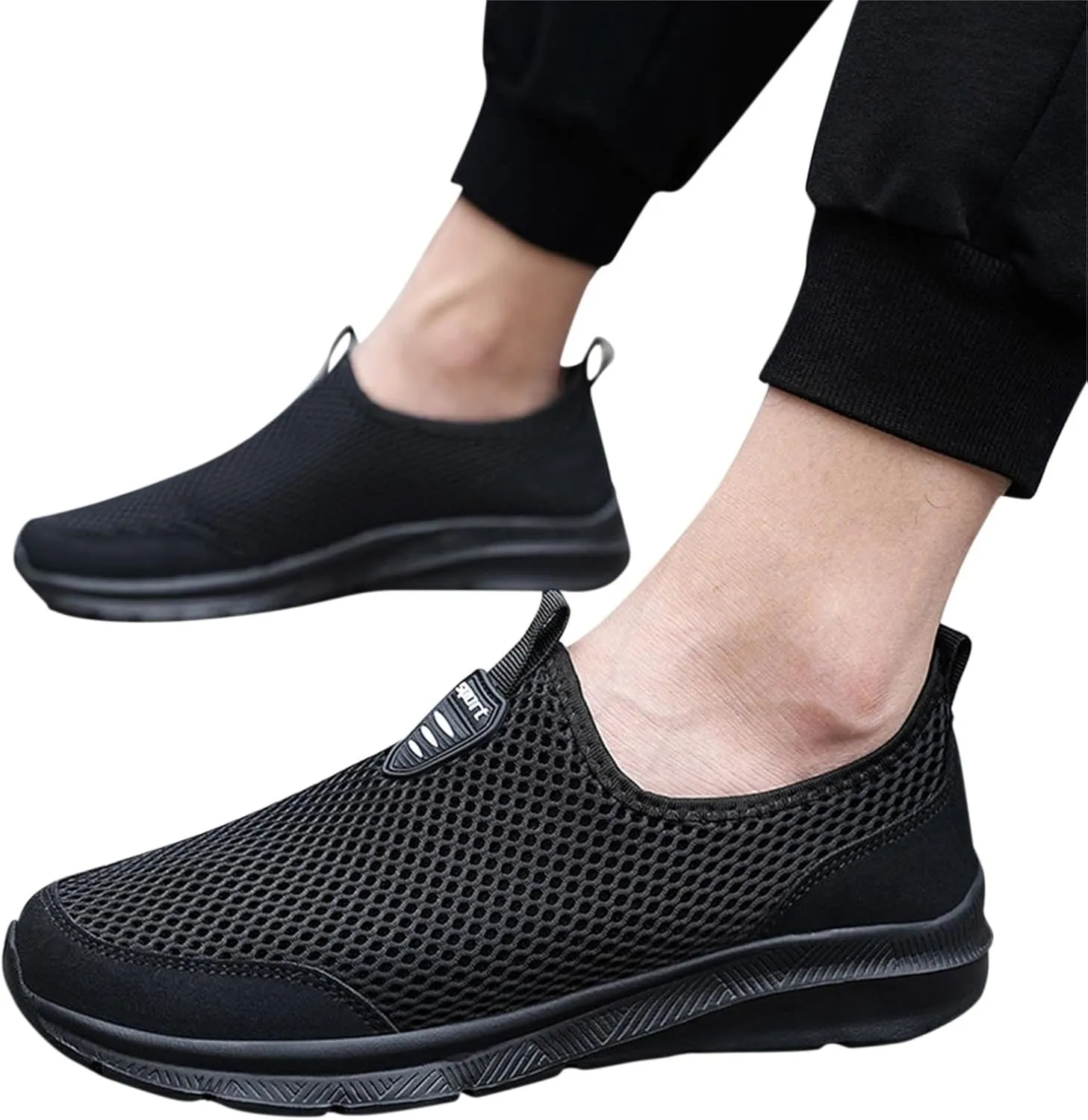 Womens Slip On Sneakers Women Walking Tennis Shoes Womens Tennis Shoes Wide Feet Ladies Shoes Casual Waterproof Sneakers White Tennis Shoe Loafers Shoe