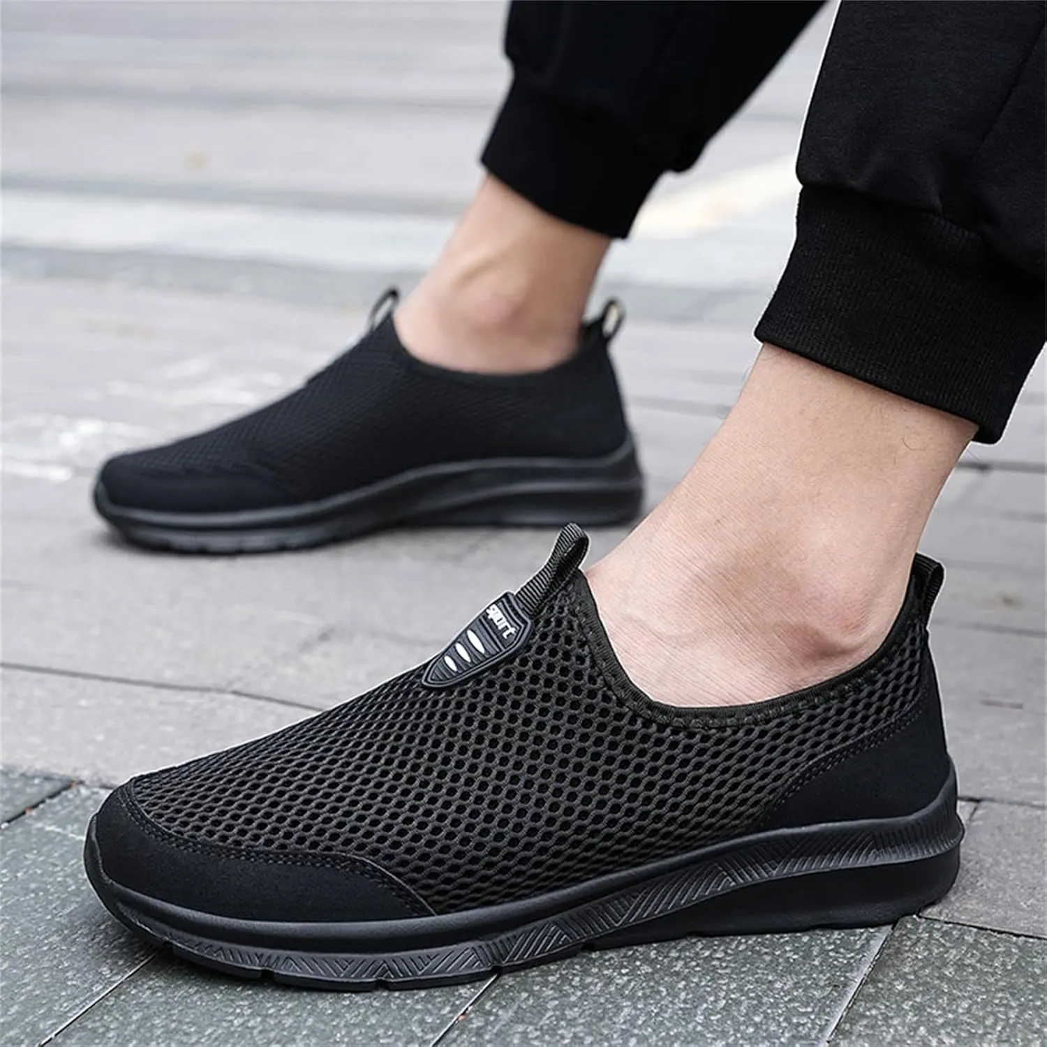Womens Slip On Sneakers Women Walking Tennis Shoes Womens Tennis Shoes Wide Feet Ladies Shoes Casual Waterproof Sneakers White Tennis Shoe Loafers Shoe