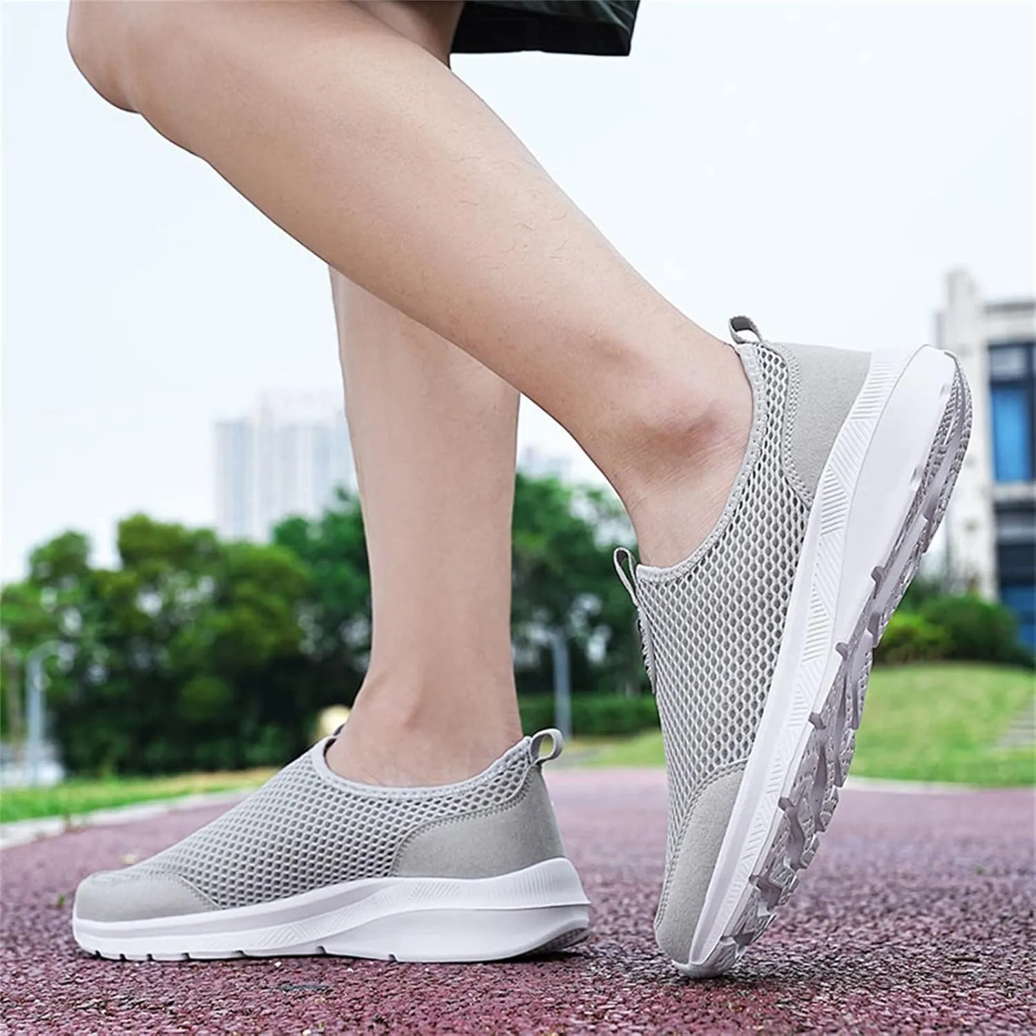 Women's Slip on Walking Shoes Tennis Lightweight Gym Running Shoes for Men Walking Men Shoes Casual Black Platform Sneaker Red Tennis Shoe Loafers Casual Slip On