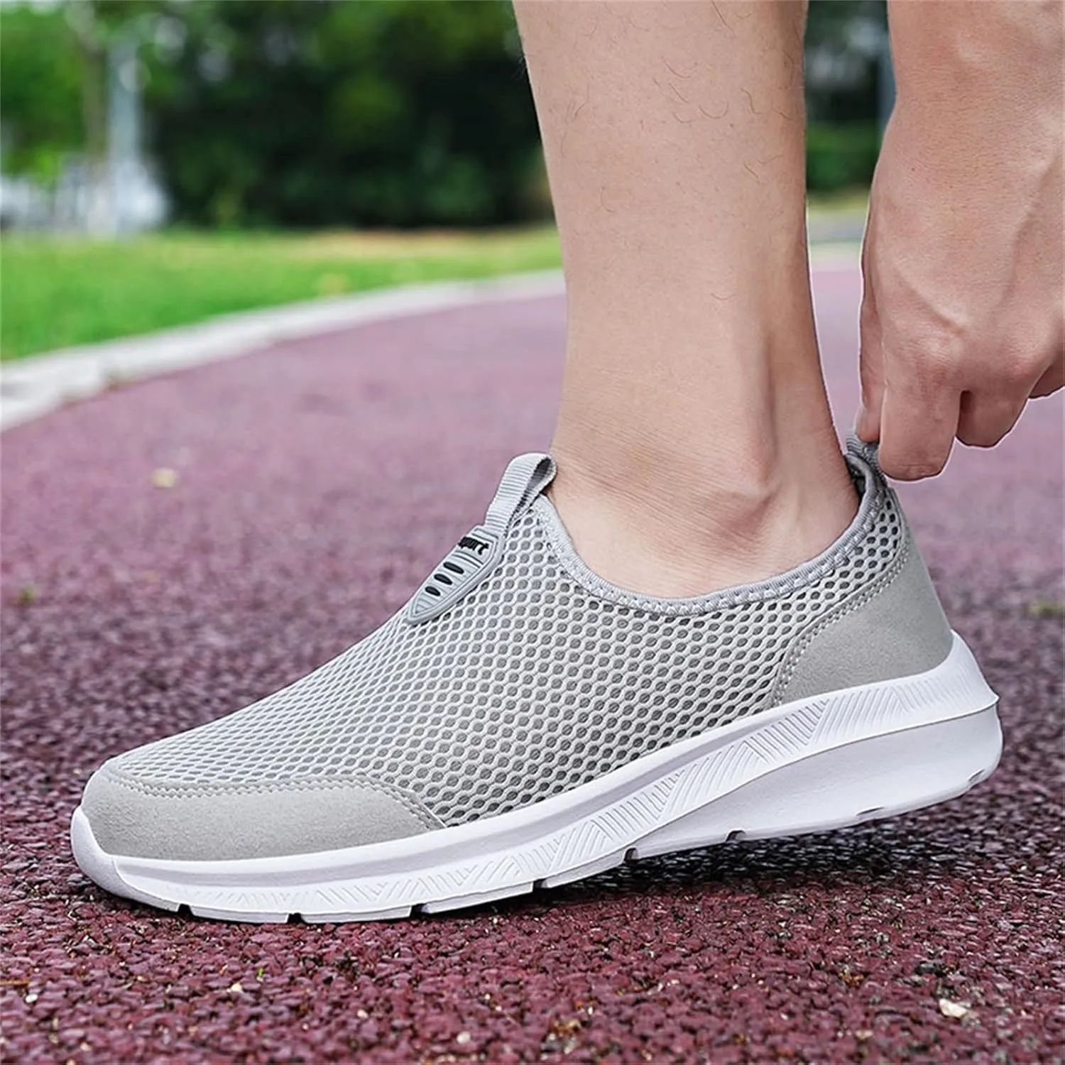 Women's Slip on Walking Shoes Tennis Lightweight Gym Running Shoes for Men Walking Men Shoes Casual Black Platform Sneaker Red Tennis Shoe Loafers Casual Slip On